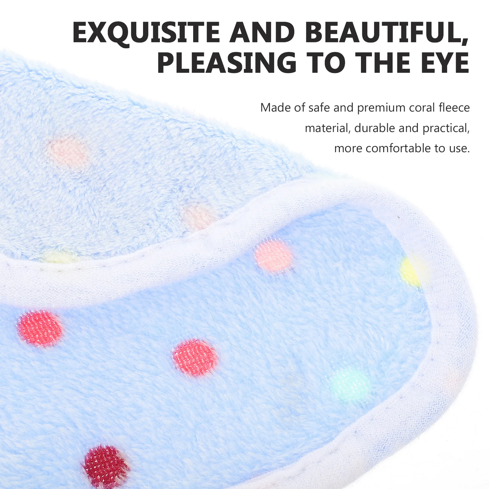 

6Pcs Small Pet Sleep Mats Soft Coral Fleece Warm Bedding for Hamster Guinea Pig Ferret Cage Use Hamster Mat Warm Guinea Pig Mat