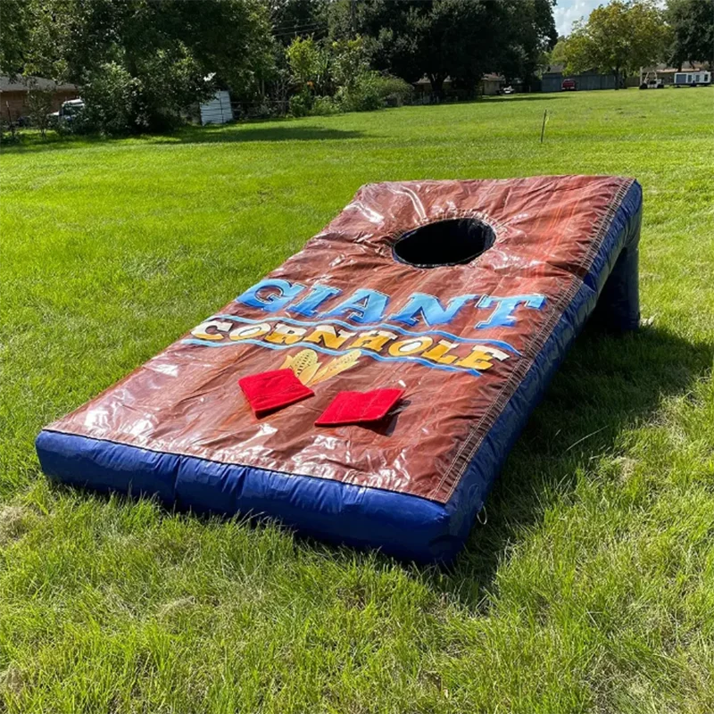 

New Arrival airtight inflatable giant cornhole game for rental