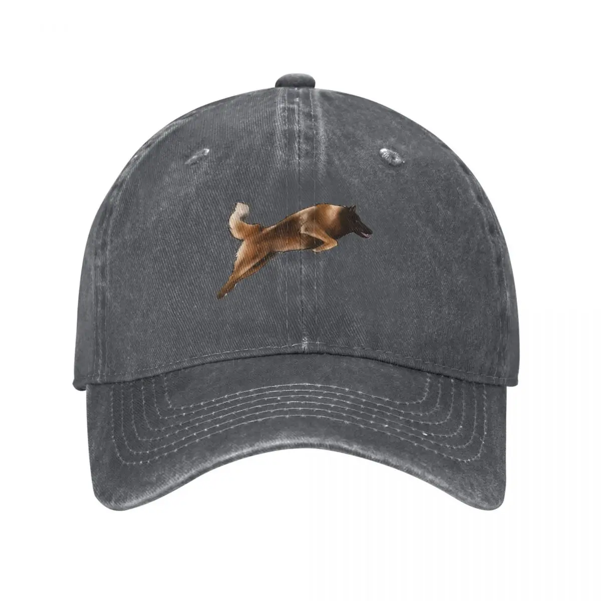 

Belgian Tervuren Jumping Baseball Cap dad hat party Hat Anime Hat Beach Women's Beach Visor Men's