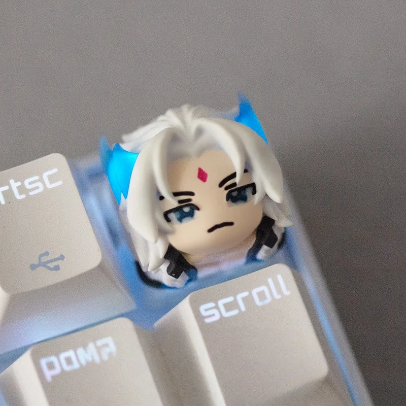 Heroes keycap Game themed keycaps The Unforgetted Yone Daughter Of The Void Personalized Resin  Mechanical Keyboard Keycaps Gift