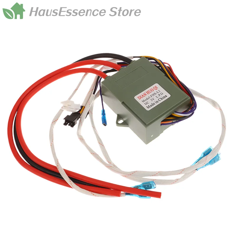 ※DC 3V Gas Stove Double Ignition With Temperature Control And Display Pulse Igniter 12 Wires For Gas Water Heater