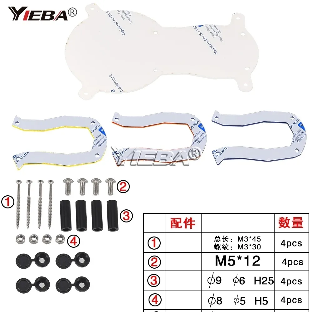 For R1200GS LC R1200GS Adventure LC 2013-2019 Motorcycle Headlight Protection Headlight Film Guard Front Lamp Cover