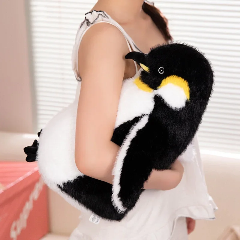 Kawaii Huggable Fat Penguin Plush Soft Giant Cute Toys Stuffed Animal Toys Baby Doll Kids Toy Birthday Gift For Children Girls