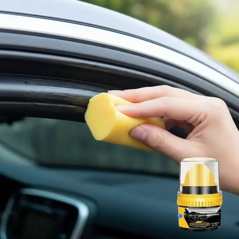 Car Door Sealing Rubber Restorer Long Lasting Formula for Reviving Faded Flexible Weather Stripping UV Protection for Vehicles