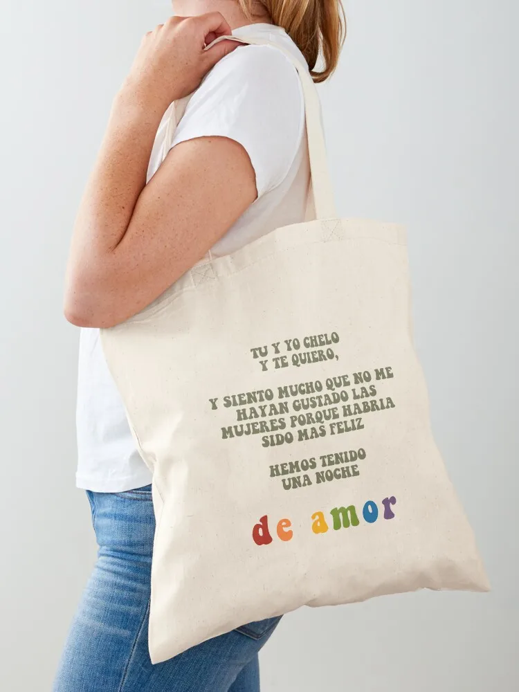Chelo Garcia Cortes - una noche de amor Tote Bag bags for women shopping bag canvas shopping bag