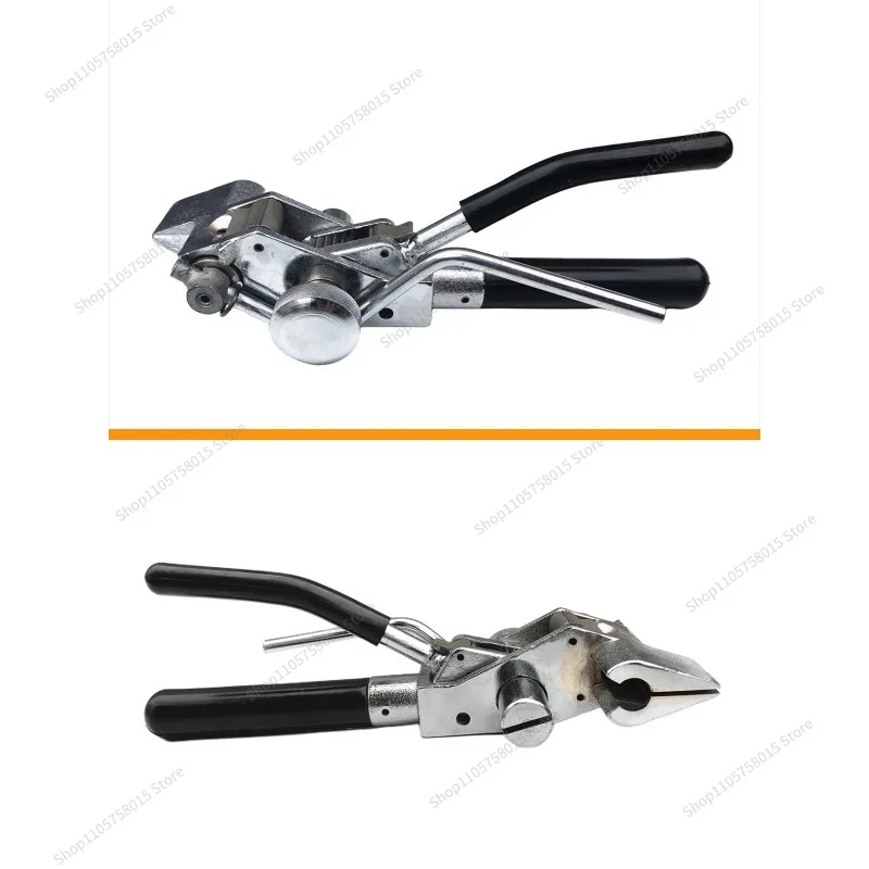 For stainless steel cable tie pliers tightener cutting steel belt baler tensioner tool
