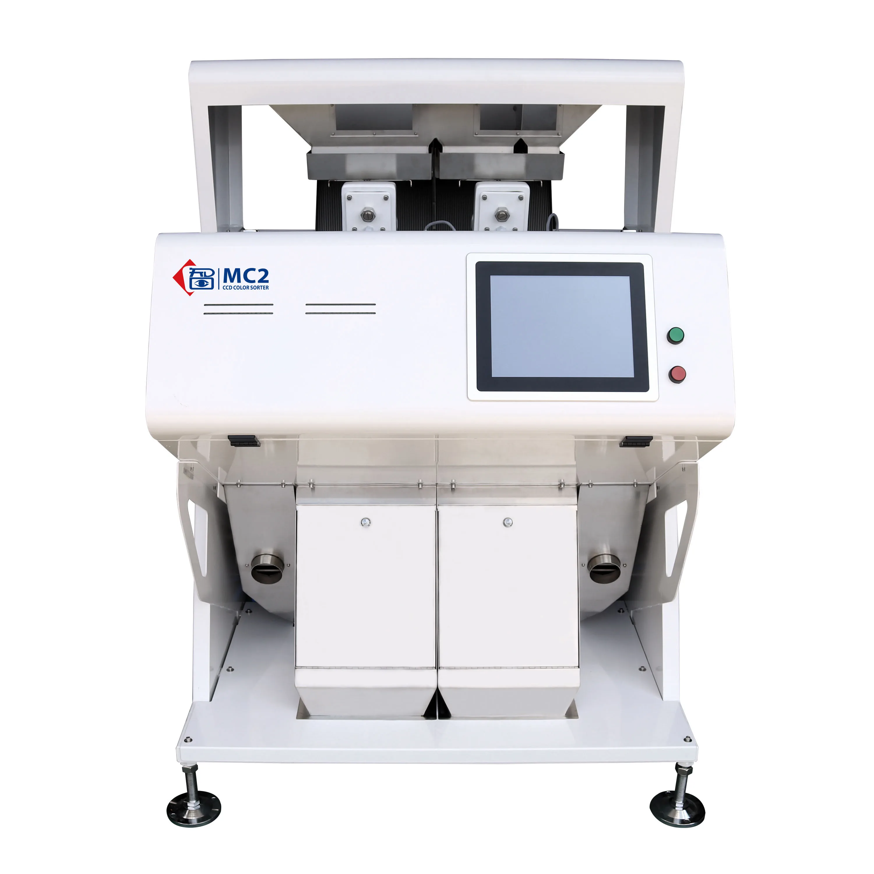 Agricultural 1-2TPH Color Sorter Customized Small Auto Rice Mill Machine Rice/Lentil/Sesame