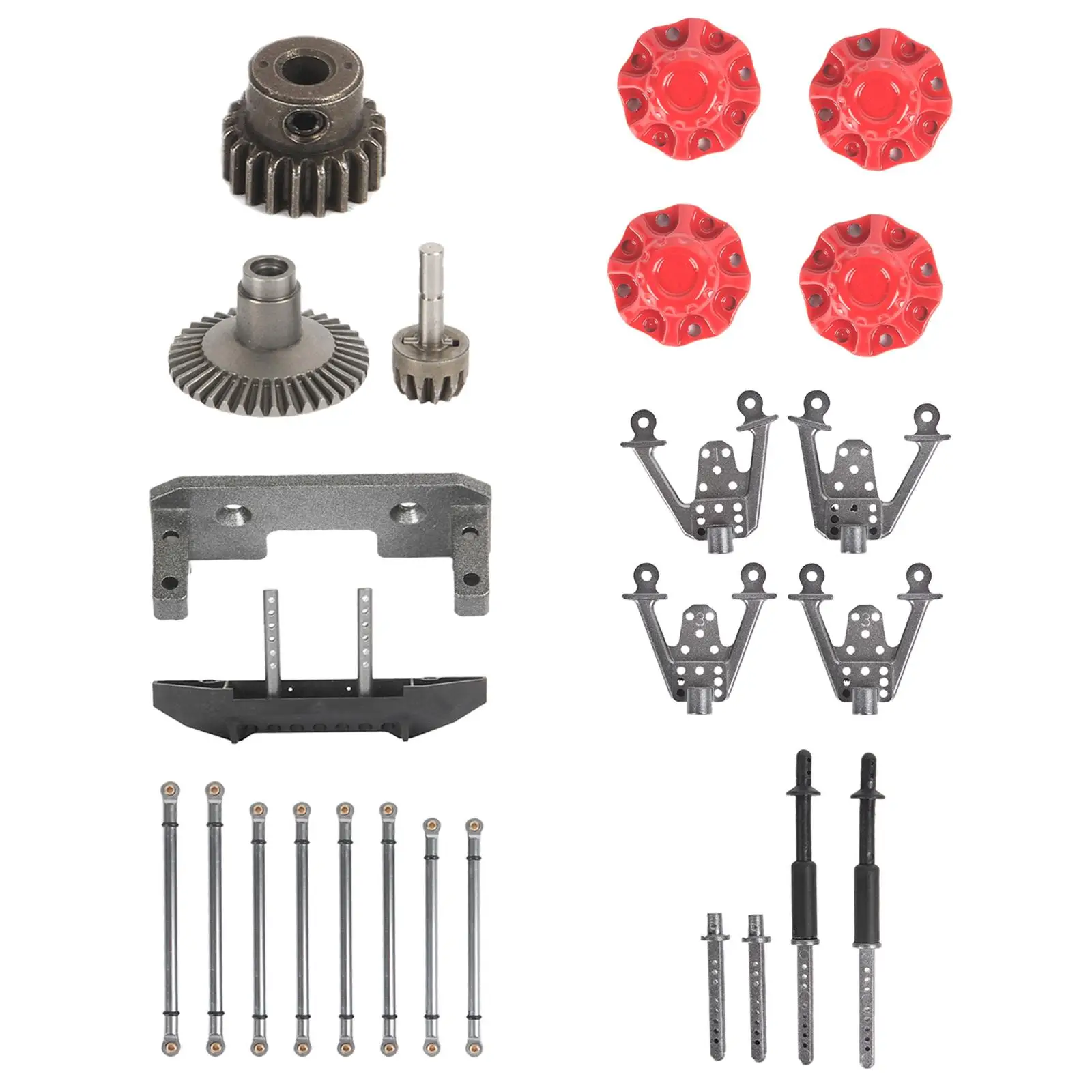 Parts for SCX10 II 4X4 1:10 RC Buggy Truck Car Assembly Modification Vehicle