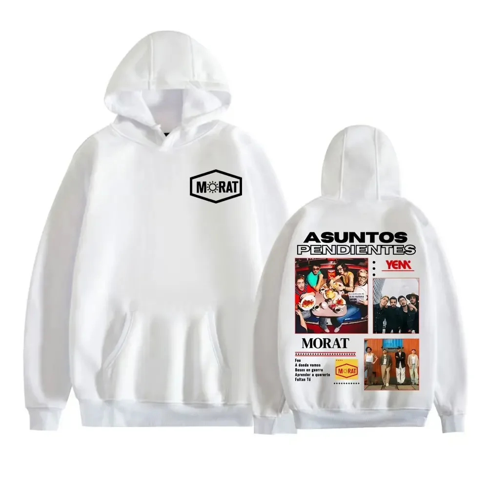 مورات باند Asuntos Pendientes جرافيك طباعة جولة هوديي الرجال النساء Harajuku الهيب هوب الشرير الصخرة بلوزات عادية هوديي البلوفرات #2