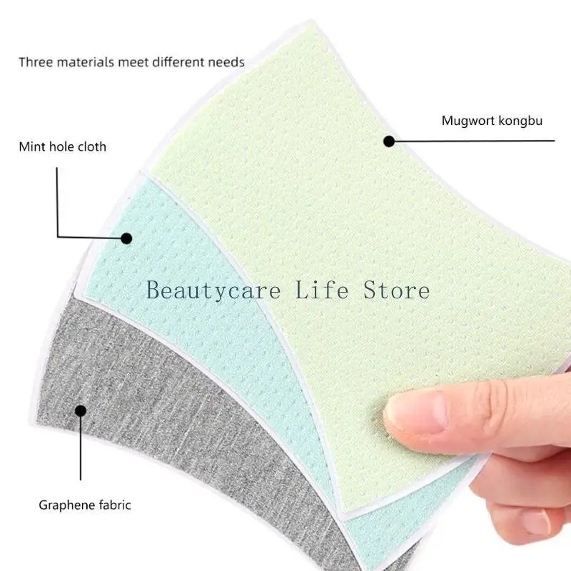 652C Pack of 12 Disposable Panty Cotton Adhesive Backing Single Use Hygiene Solution Odor Elimination Design