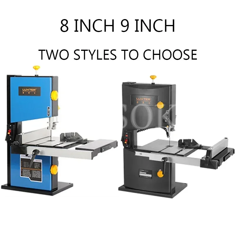 8 Inch 9 Inch Woodworking Band Sawing Machine Desktop Wire Saw Jigsaw Metal 85/89MM Cutting  Tools 350/550W 220V Table Saw