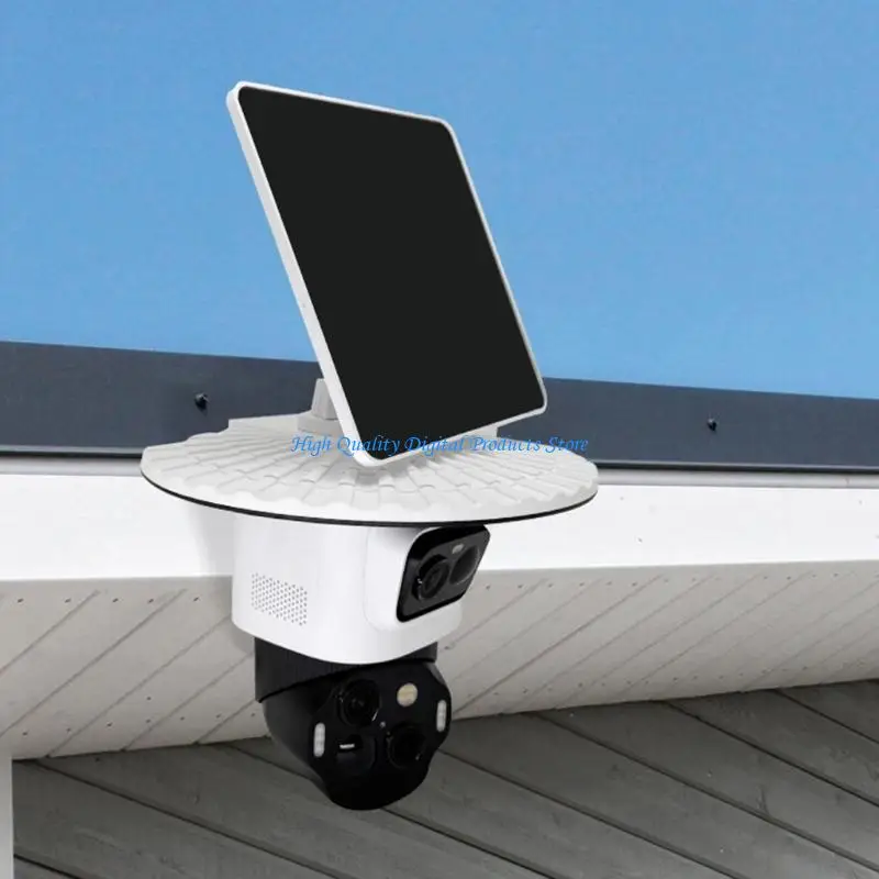 U2JE Exterior Device Cover, White ABS Top Cover for Security Camera