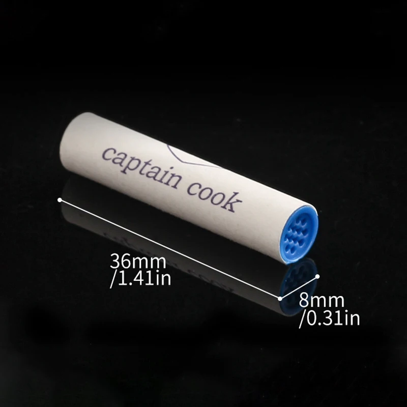 50pc The 9mm Universal Activated Carbon Filter For Reducing Cigarette Oil Residue Provides A Smooth And Clean Smoking Experience
