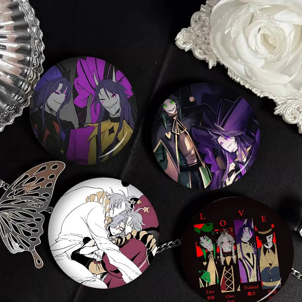 The Freak Circus Game Tinplate Soft Button Pin Brooch Metal Badge Custom Jewelry Accessories Hat Bag Lapel