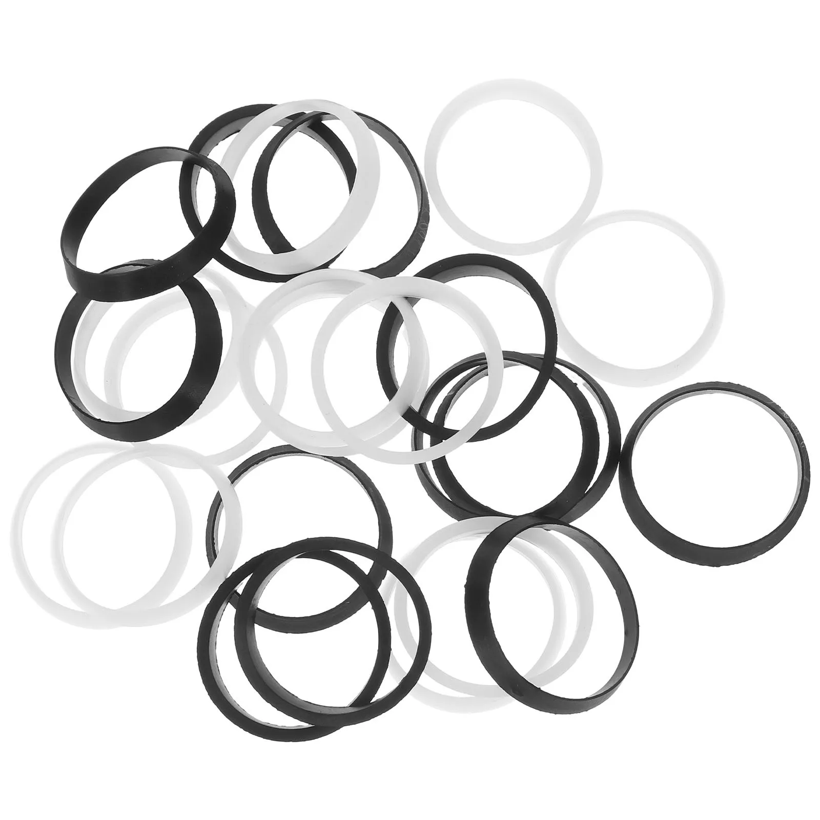 24Pcs Sink Seal Gasket Rubber Tapered Design Leak Proof Kitchen Drain Pipe Washer Plumbing Repair Drain Gasket