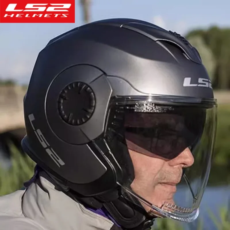 ls2 half face helmet Advant X Modular Matte Black / 2XL Its called Freedom of choice LS2 OF618 Verso II Solid