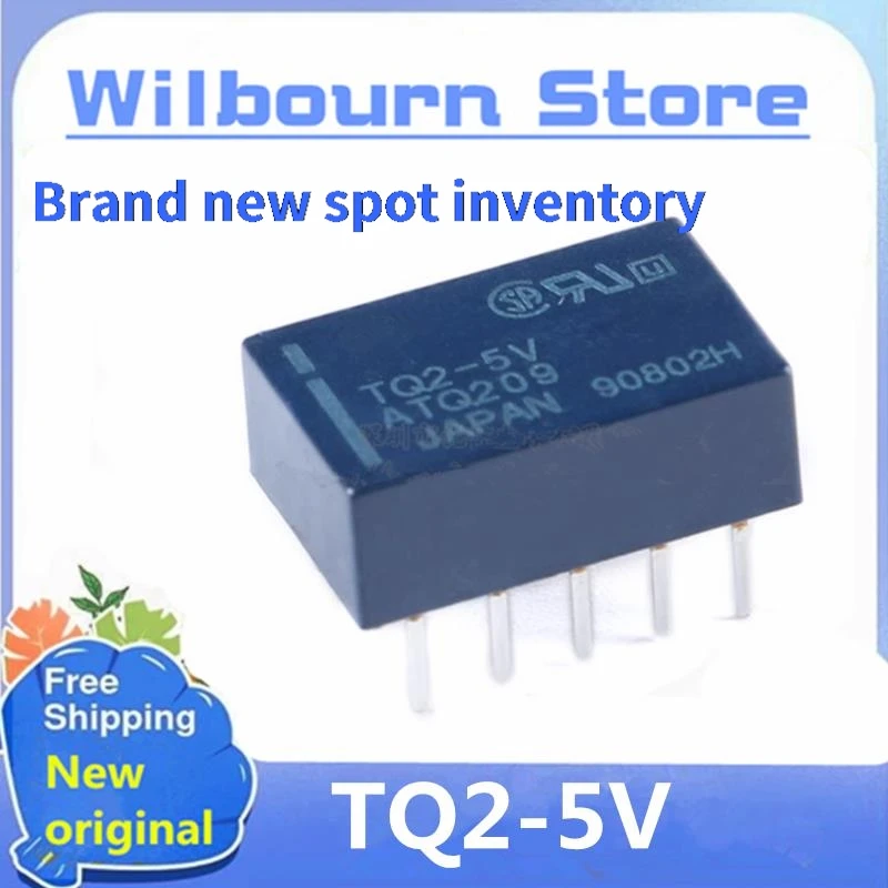 Own inventory New Original 10pcs~50pcs/lot  TQ2-5V Two open and two close  Signal relay