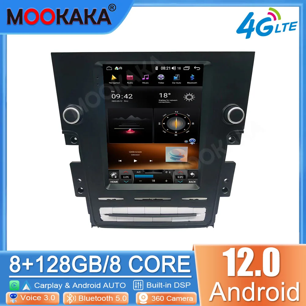 

For Lincoln Navigator 2014 - 2016 CARPLAY Android 12 Car Radio Stereo Receiver Autoradio Multimedia Player GPS Navigation