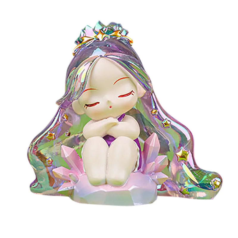 لطيف العتيقة الأميرة تمثال أحلام اليقظة الروح صندوق أعمى مضيئة ليلة ضوء سطح المكتب جمع الديكور هدية عيد ميلاد هدية