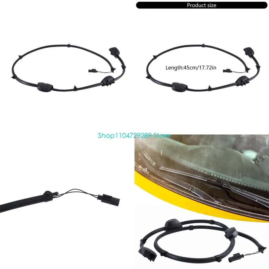 

D8KE Windscreen Wiper Nozzle 61667380485 for F52 16-23 Replacement Windshield Washer Nozzle Cleaning Device Easy Installation