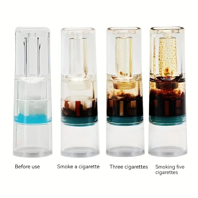 tar tips for cigarettes Do Cigarette Tar Filters Really Work? A Real User's Test with Disposable  Microfilter Tubes