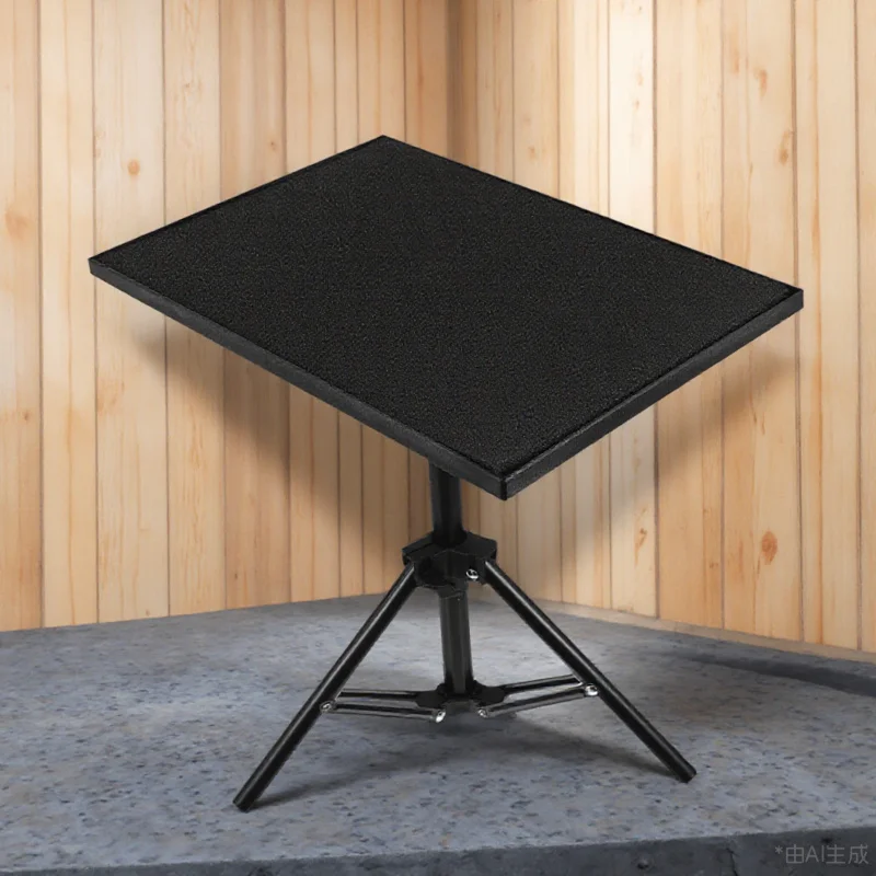 Projectorstandaard 55 cm opvouwbaar metalen statief voor laptop tablet fotografie buiten binnen gebruik plankhouder laptopblad