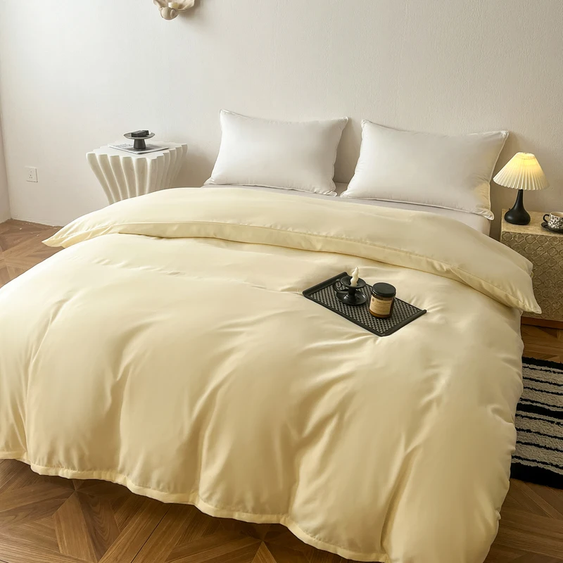 Soild Color Duvet Covers Comfortable Quilt Cover Single/Queen/King Size Skin-friendly Soft Bed Cover funda nórdica cama 150