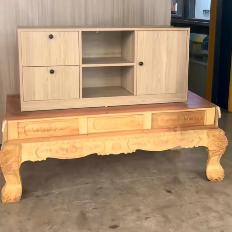 TV Cabinet Modern Chinese Collection Locker Bedroom Log Air Cabinet