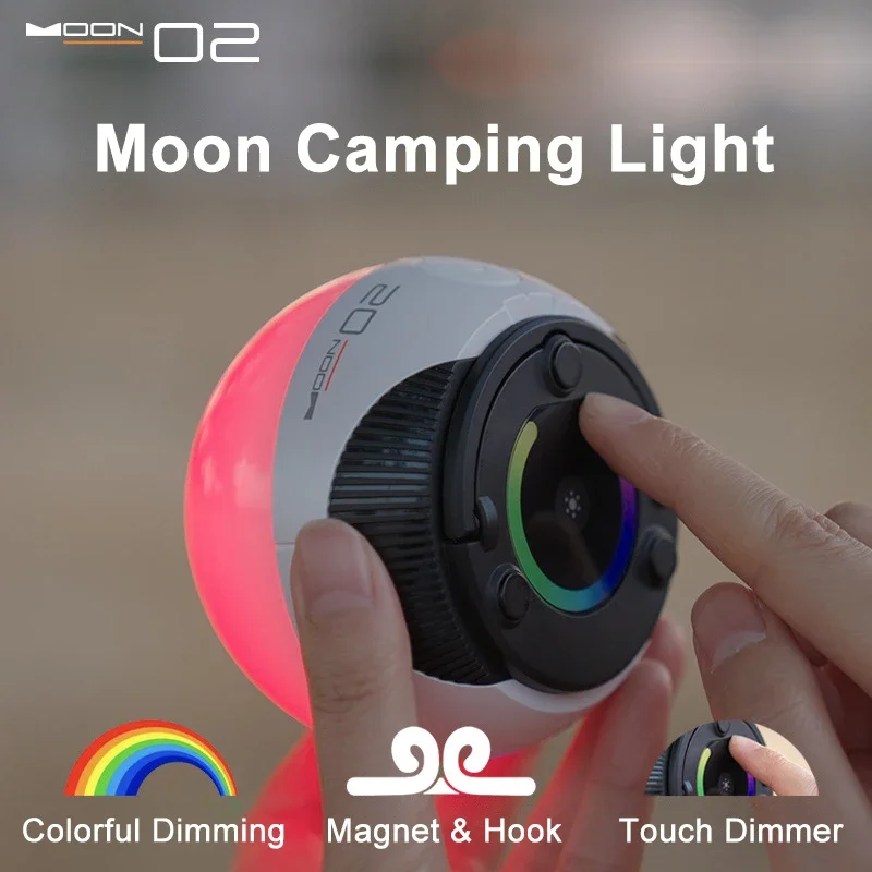 Imagem -02 - Outdoor Camping Tent Led Light Multifuncional Iluminação Ambiente Power Bank Lanterna de Emergência à Prova Dágua com Magnético 5200mah