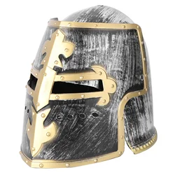 Hat Medieval Viking Warrior Costume Party Iron Winged Pirate Knight Ages Cosplay Soldier Middle Strange Templar Roman