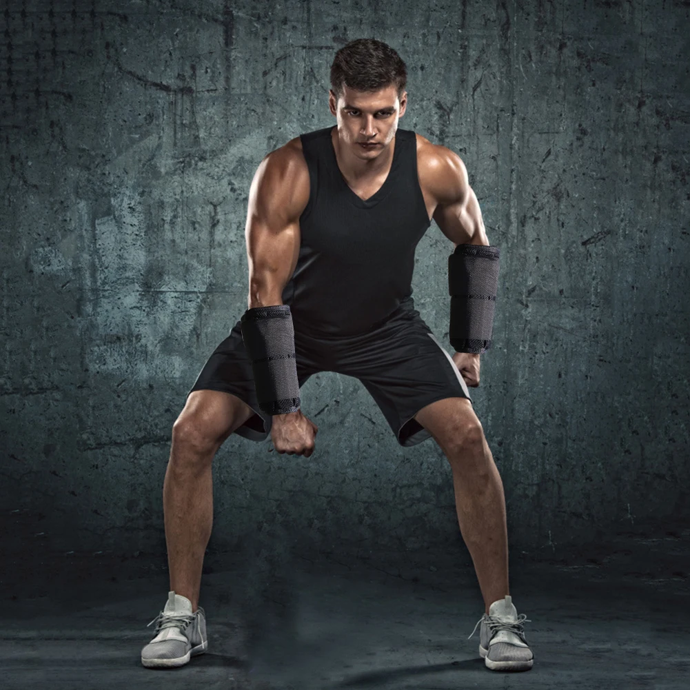 زوج واحد من أشرطة الذراع اليدوية القابلة للتنفس متعددة الوظائف وحامل الوزن ومعدات اللياقة البدنية في الأماكن المغلقة للرياضات الخارجية