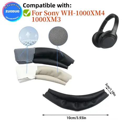 소니 WH-1000XM4 1000XM3 헤드폰 헤드밴드용 교체용 냉각 젤 이어패드