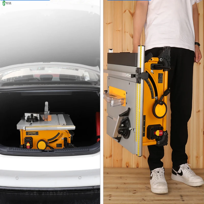 8-inch pipe rack table saw, portable multifunctional electric cutting machine, woodworking household cutting board