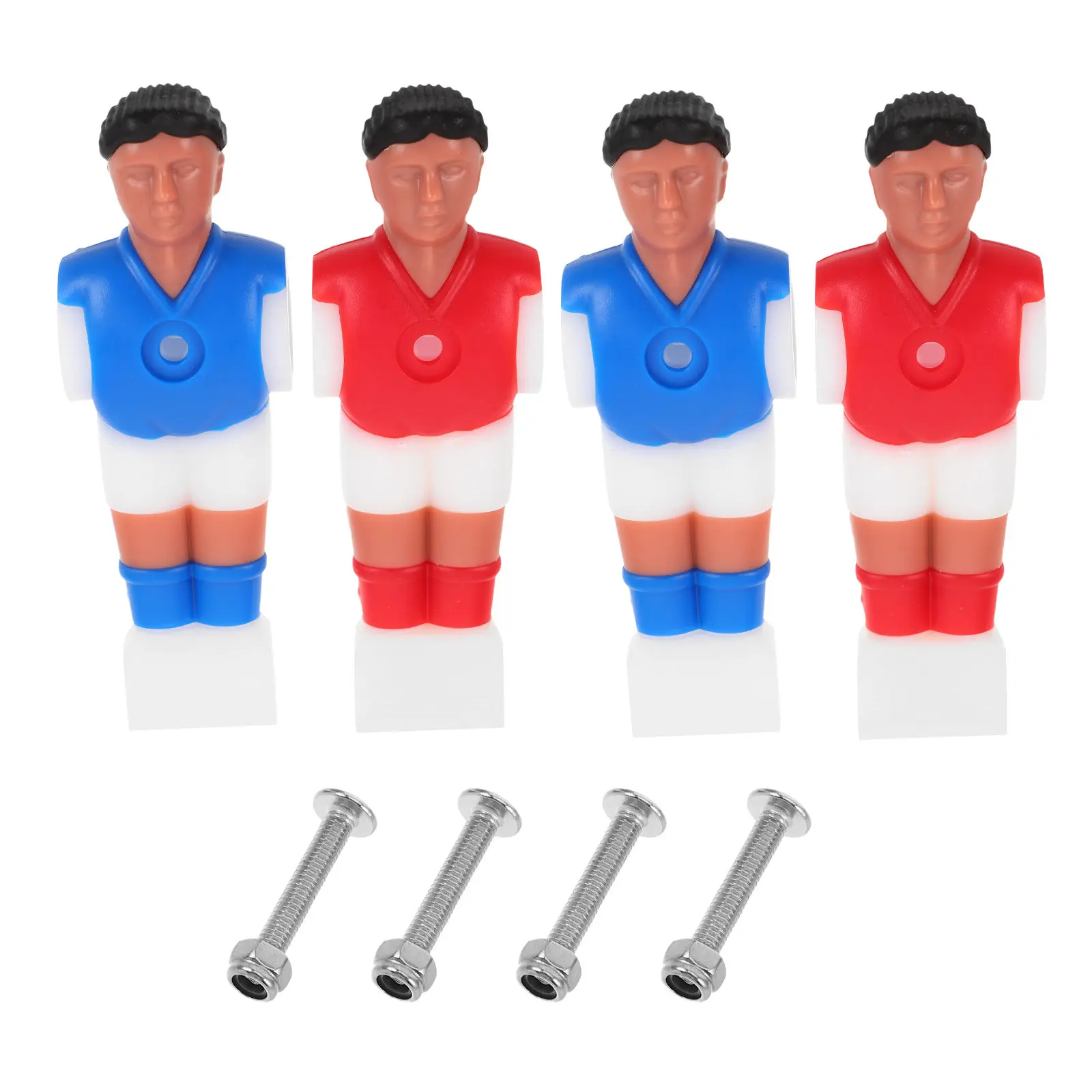 

2 комплекта сменных фигурок для настольного футбола, прочные мини-фигурки для соревновательной игры