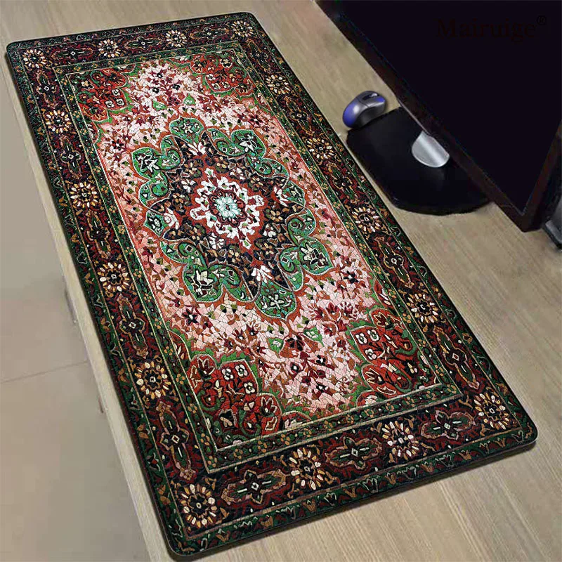 Mouse Pad Desktop Office Accessories Prayer Rug Persian Carpet Mouse Mat Gamer Computer Desk Accessory Keyboard Mousepad Company