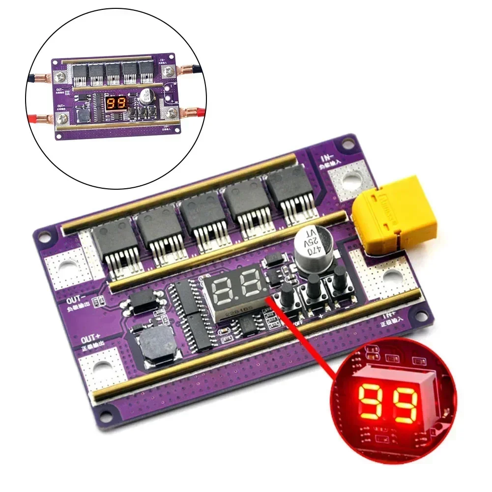 Soldador Ponto ajustável com Welding Control Board, kit DIY, 99 engrenagens de energia, folha de níquel, 18650 bateria, 0,05-0,3 milímetros