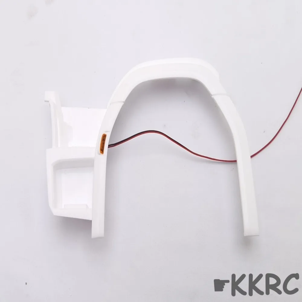 For 1/14 Tamiya Truck Tractor Scania 56368 770s 1 Pair Front Wheel Eyebrow Lamp Lights Holder DIY RC Cars Upgrade Accessories