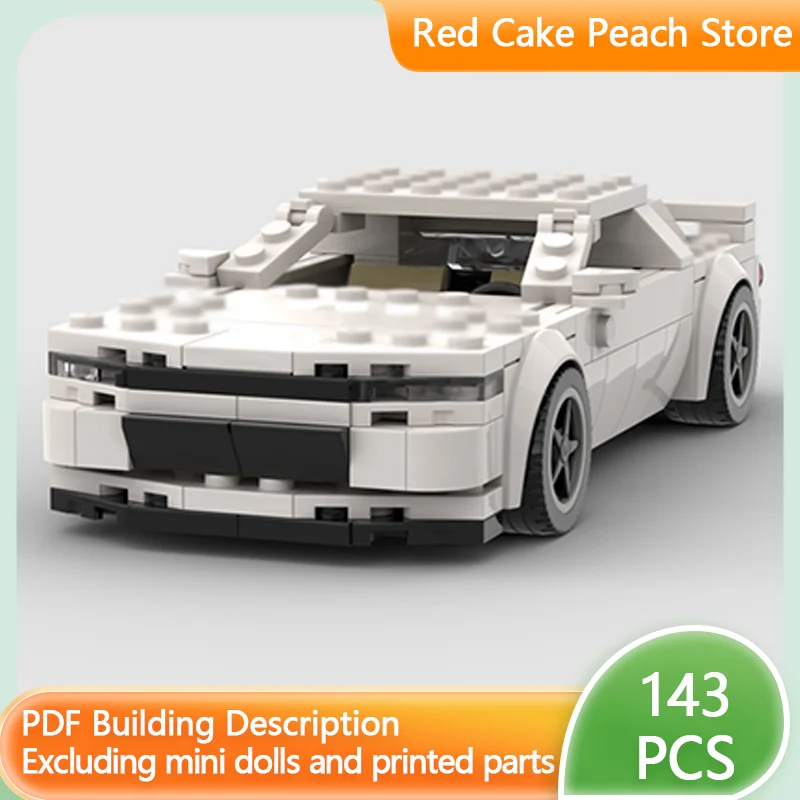 

Speed Racing Car Model MOC Building Bricks Skyline GT-R R32 Hypercar Modular Technology Children Holiday Gifts Assemble Toy Suit