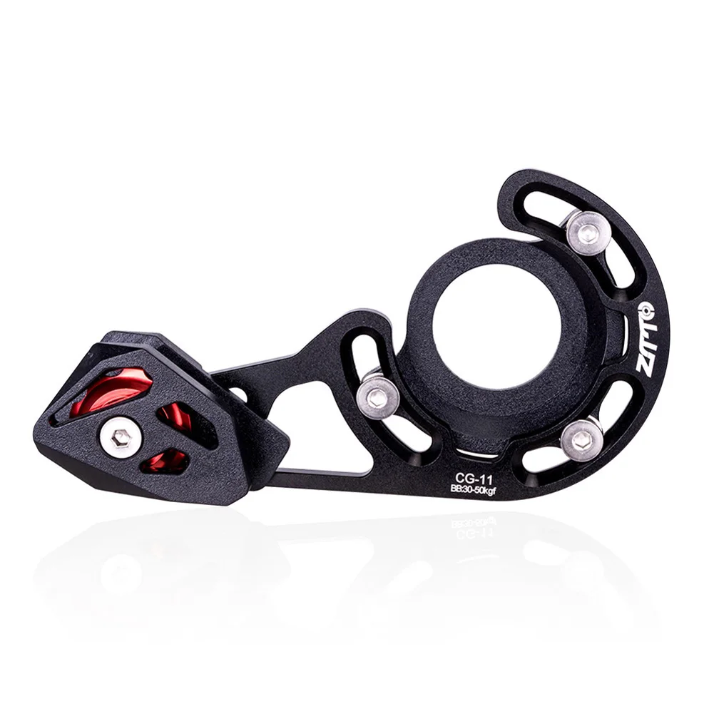 Sleek MTB Bike Single Disc Chain Guide DH 32T38T Cycling Chain Guide Precision CNC Machined for Optimum Functionality