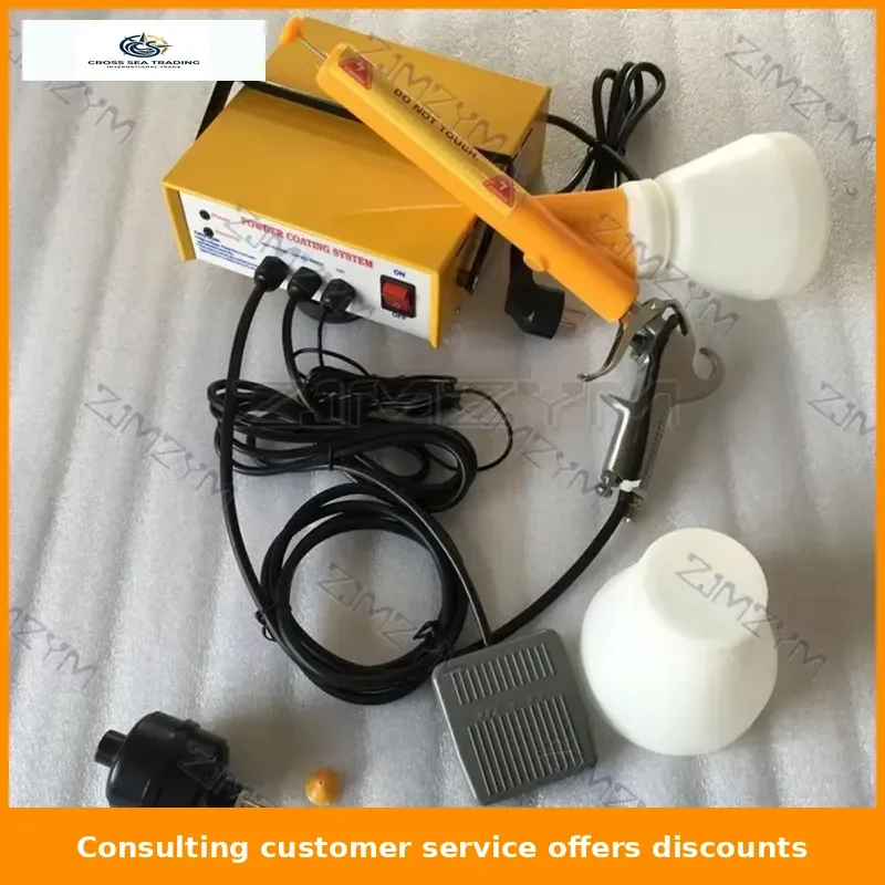 220V/110V Portable Spray Electrostatic Spray Powder Coating Small Spraying Equipment