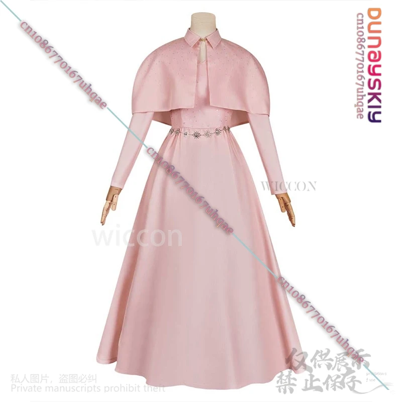 Anime Movie Agathaa Cosplay Lilia Costume Women Girls Pink Dress Lolita Belt Shawl Outfits For Halloween Christmas Customized