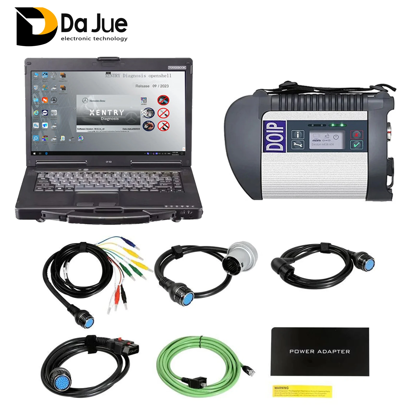High quality Mb Star C4 Diagnostic Tool With Laptop C4 WIFI DOIP for benz diagnostic tool for Mercedes Diagnose Tool