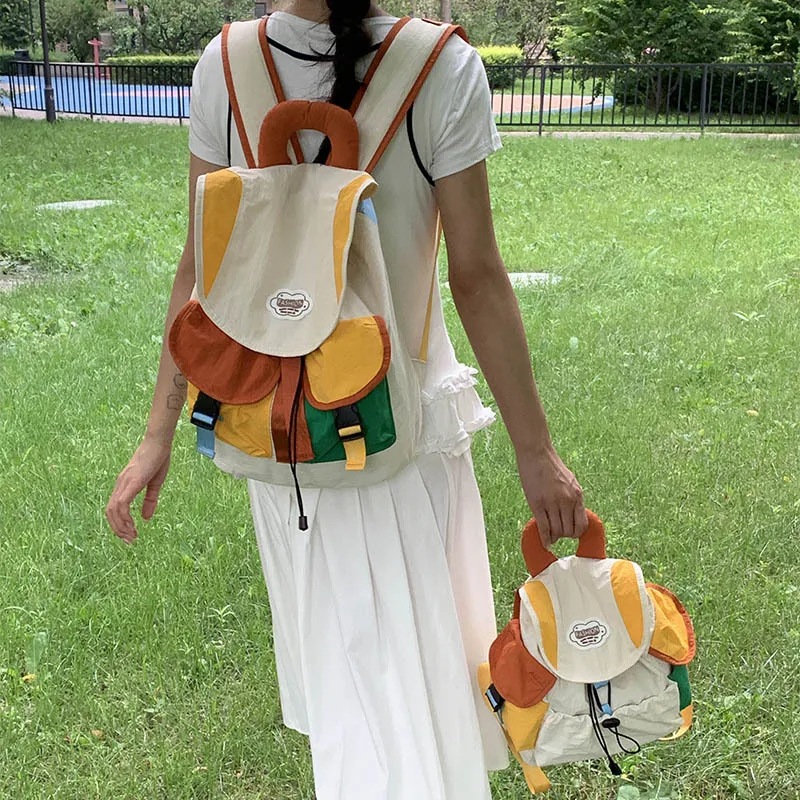 Two Sizes Parent Kid Lightweight Decorative Backpack New Leisure Backpack For Kindergarten And Primary School Students Outdoor