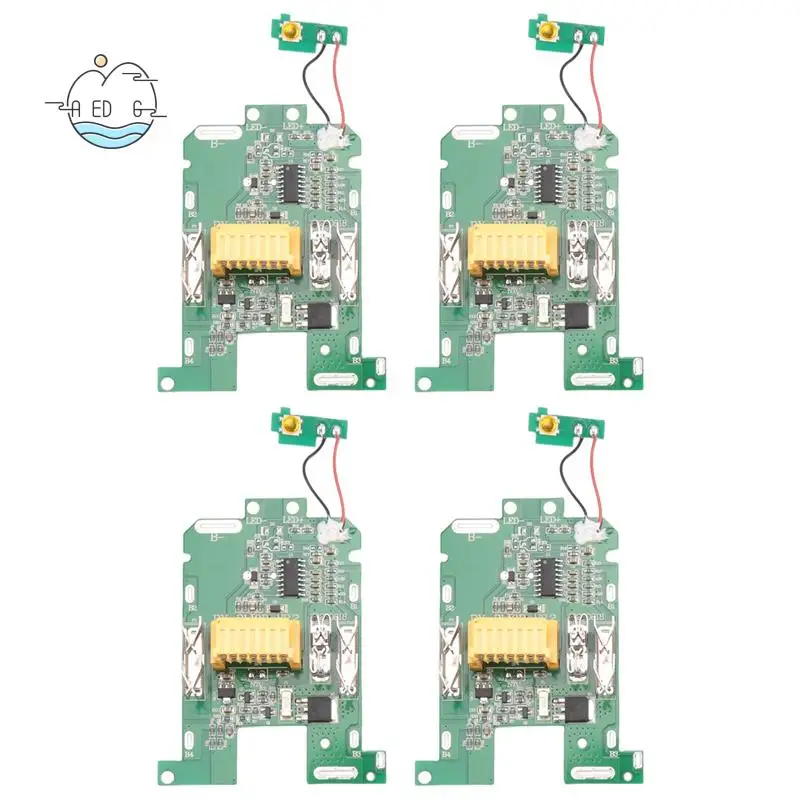 

AED6-BL1830 Литий-аккумулятор BMS PCB Плата защиты от зарядки для электроинструмента 18 В BL1815 BL1860 LXT400 BL1850, 4 шт.