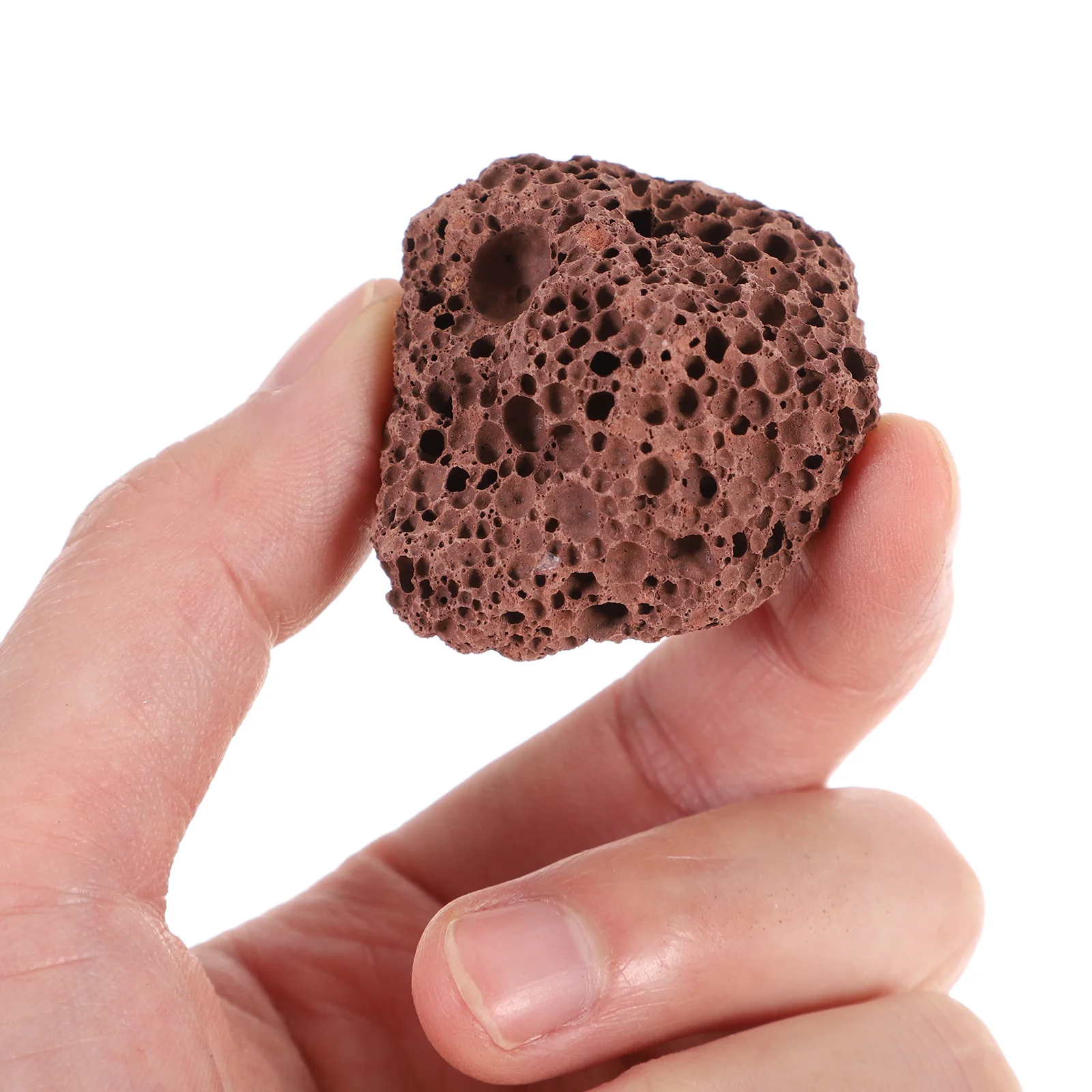 

Aquarium Volcanic Stone Fish Tank Filter Material Porous Filtering Media Absorb Waste Water Balance Marine Freshwater Fish
