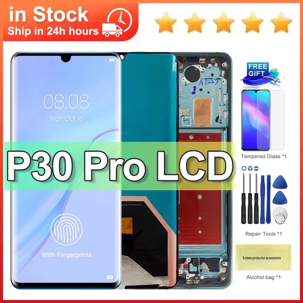 for-huawei-p30-pro-amoled-647-display-replacement-lcd-touch-screen-digitizer-assembly-compatible-with-vog-l29-vog-l09-vog-l04