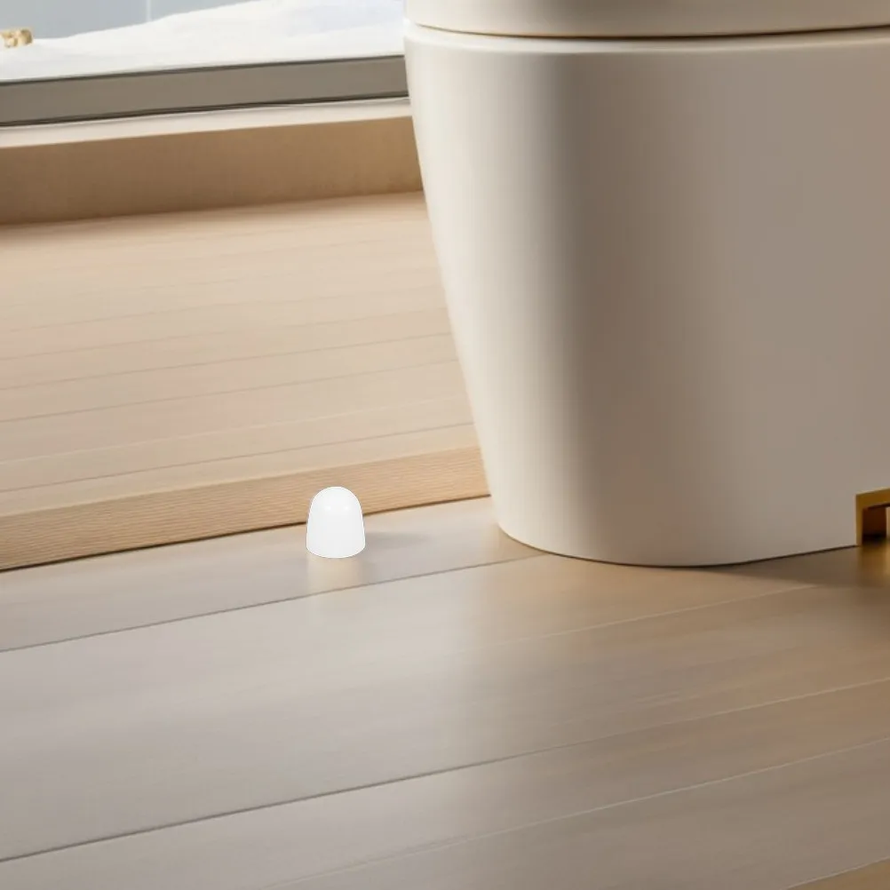 

6 комплектов декоративных круглых пластиковых заглушек для болтов унитаза, универсальные, для крепления сиденья унитаза, простая установка, скрытые крепления