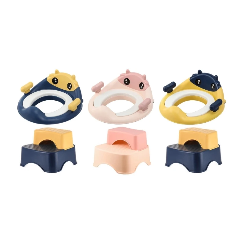 

Теплое зимнее сиденье для унитаза для детей, съемный горшок с прочным держателем, надежная основа, мягкая искусственная ткань