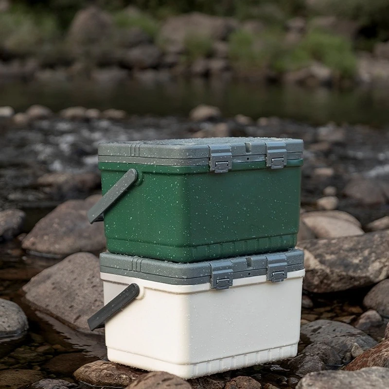 

Outdoor Camping Ice Crystal Block Preservation Box Commercial Vehicle, Cargo Display Stand, Mobile Small Refrigerator, Bucket