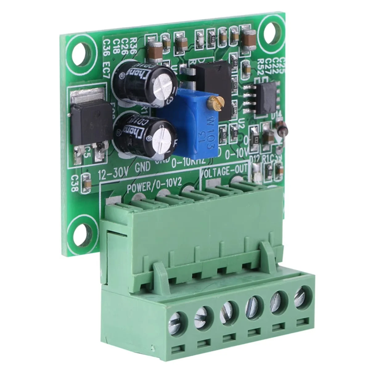 

A002 Frequency Conversion Voltage Converter 0-10V/5V F/V Digital to Analog Frequency Converter Interface Engraving Machine